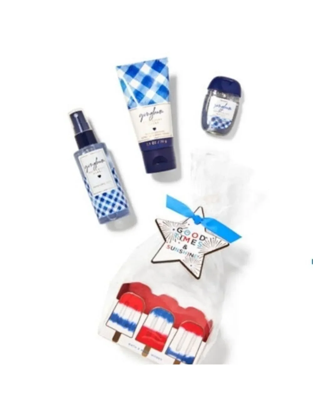 Bath and Body Works Gingham Mini Gift Set
